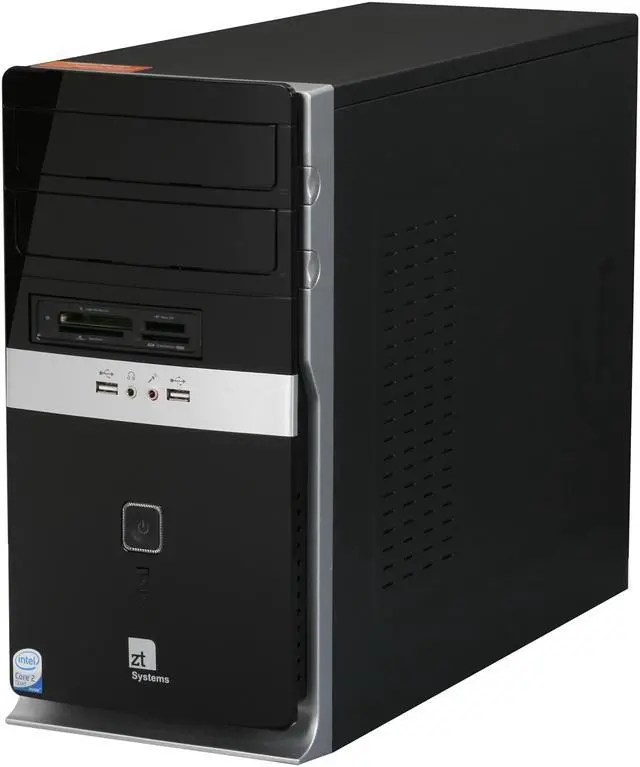 Alt view image 4 of 6 - ZT Desktop PC Affinity 7310Mi-40 Intel Core 2 Quad Q8300 4GB DDR2 1TB HDD Intel GMA 3100 Windows Vista Home Premium 64-bit