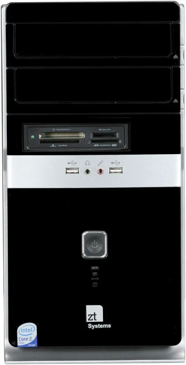 Alt view image 2 of 9 - ZT Desktop PC Affinity 7311Mi-36 Intel Core 2 Duo E8400 4GB DDR2 500GB HDD Intel GMA 3100 Windows Vista Home Premium 64-bit
