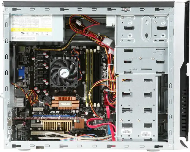 Alt view image 6 of 9 - ZT Desktop PC Affinity 7358Ma AMD Phenom II X4 945 4GB DDR2 500GB HDD ATI Radeon HD 4350 Windows 7 Home Premium