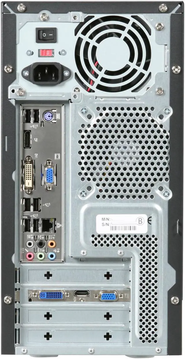 Alt view image 8 of 9 - ZT Desktop PC Affinity 7358Ma AMD Phenom II X4 945 4GB DDR2 500GB HDD ATI Radeon HD 4350 Windows 7 Home Premium