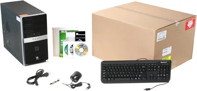 Alt view image 9 of 9 - ZT Desktop PC Affinity 7358Ma AMD Phenom II X4 945 4GB DDR2 500GB HDD ATI Radeon HD 4350 Windows 7 Home Premium