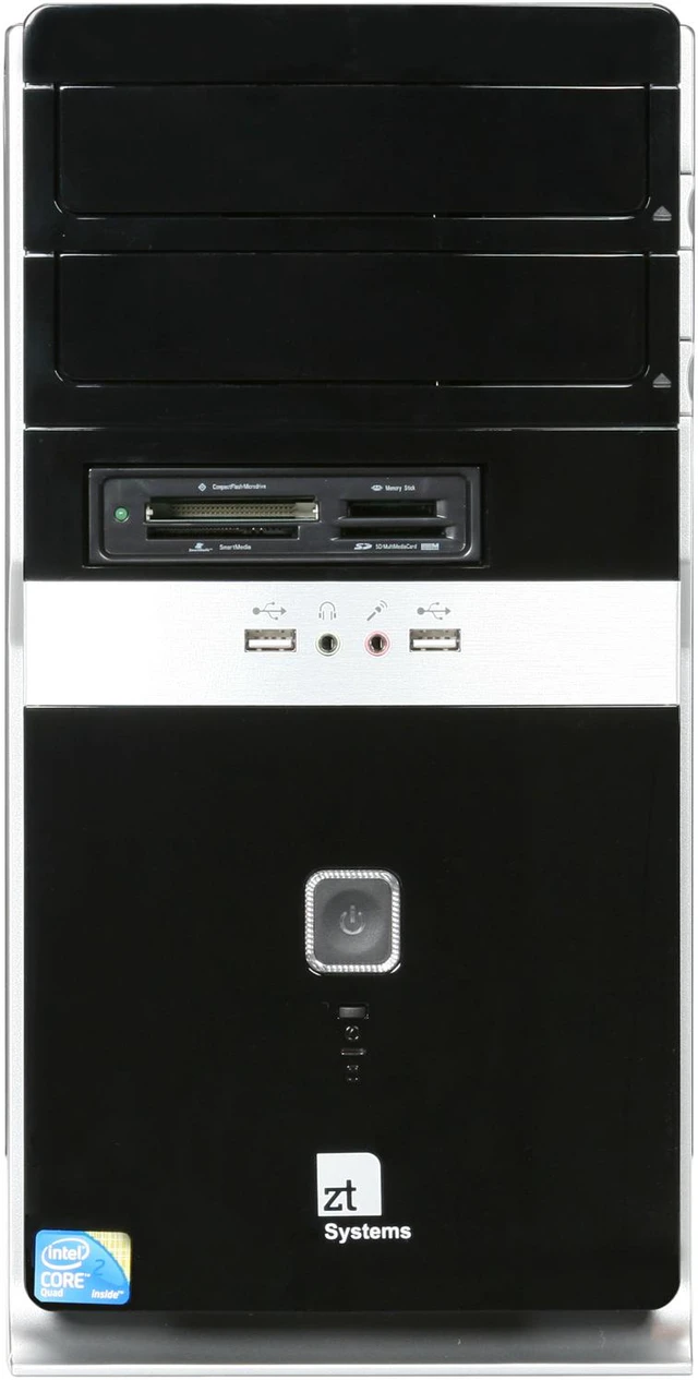 Zt Computer ZT Desktop PC Affinity 7360Mi Intel Core 2 Quad Q8400 4GB DDR2 500GB ...