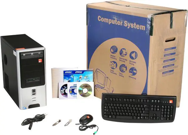 Alt view image 9 of 9 - ZT Desktop PC Affinity 7442Ti Intel Core i7-860 8GB DDR3 500GB HDD ATI Radeon HD 5450 Windows 7 Home Premium 64-bit