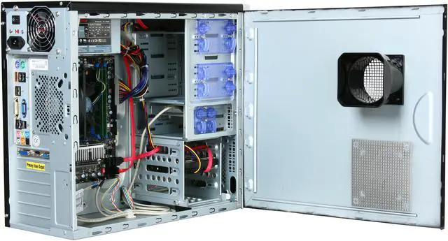 Alt view image 5 of 9 - ZT Desktop PC Affinity 7446Ti Intel Core i5-650 4GB DDR3 500GB HDD ATI Radeon HD 5450 Windows 7 Home Premium 64-bit