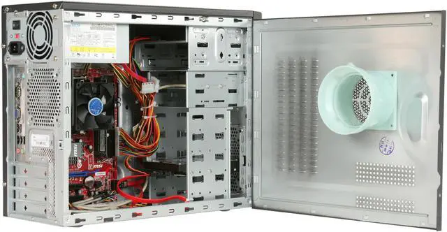 Alt view image 5 of 8 - ZT Desktop PC Element 2140Na AMD Athlon II X2 255 2GB DDR2 500GB HDD NVIDIA GeForce 6150 SE Windows Vista Home Basic 32-bit