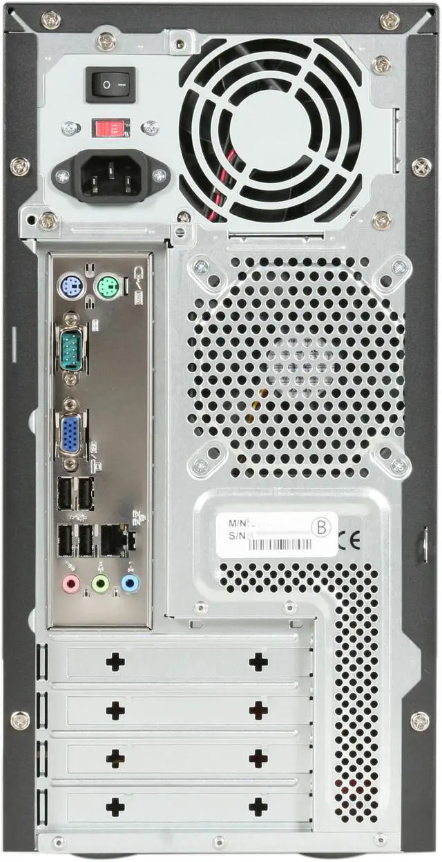 Alt view image 7 of 8 - ZT Desktop PC Element 2140Na AMD Athlon II X2 255 2GB DDR2 500GB HDD NVIDIA GeForce 6150 SE Windows Vista Home Basic 32-bit