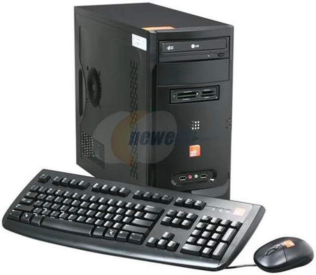 Zt Computer ZT Desktop PC Element 2151La AMD Athlon II X2 255 2GB DDR2 500GB HDD ...