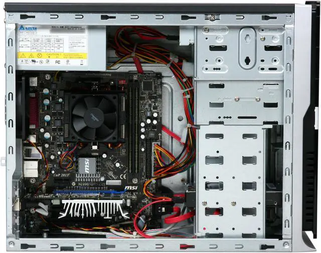 Alt view image 3 of 3 - ZT Desktop PC Affinity 7539Ma AMD Phenom II X4 955 4GB DDR3 1TB HDD ATI Radeon HD 5450 Windows 7 Home Premium