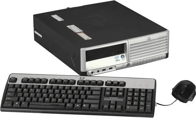 Main image of HP Compaq DC7700 Desktop PC Core 2 Duo 1.86 Ghz 2GB DDR2 80GB HDD Windows 7 Home Premium 64-Bit