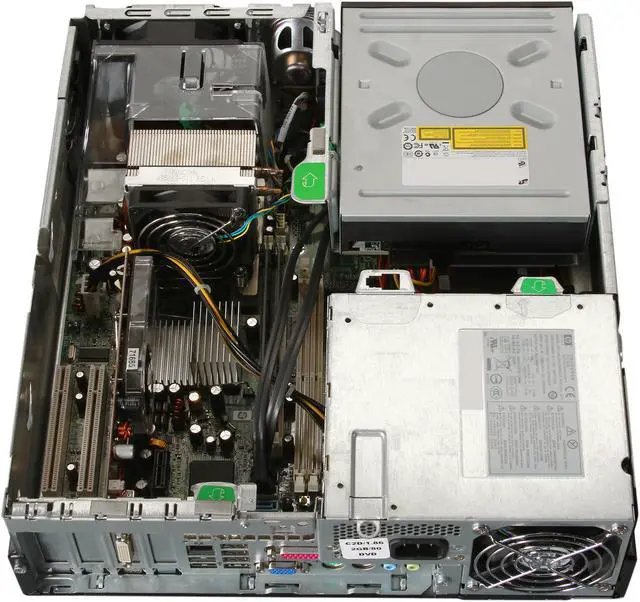 Alt view image 6 of 8 - HP Compaq DC7700 Desktop PC Core 2 Duo 1.86 Ghz 2GB DDR2 80GB HDD Windows 7 Home Premium 64-Bit