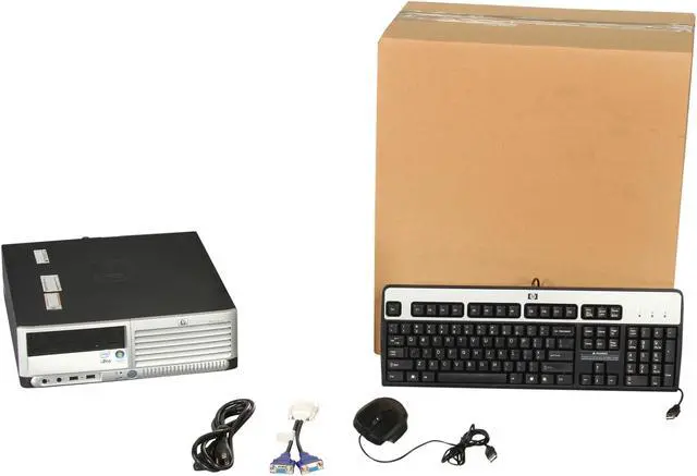Alt view image 8 of 8 - HP Compaq DC7700 Desktop PC Core 2 Duo 1.86 Ghz 2GB DDR2 80GB HDD Windows 7 Home Premium 64-Bit