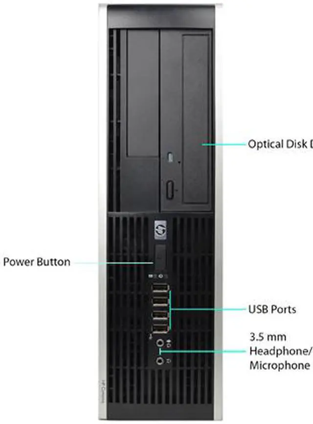 Alt view image 2 of 3 - HP Compaq 6005 Pro Desktop Computer Athlon X2 3.00 GHz 4GB 160 GB HDD Windows 10 Home 64-Bit A Grade