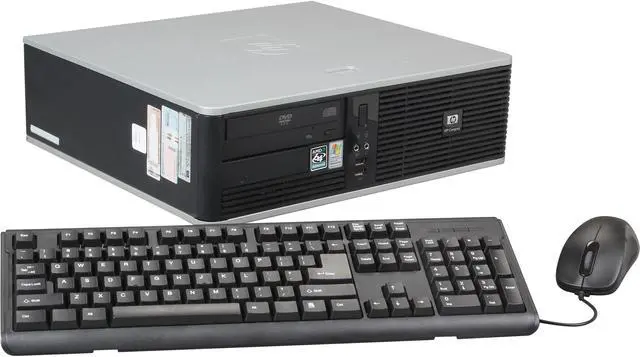 Main image of HP Compaq DC5750 Desktop PC AMD Athlon X2 2.0GHz 2GB RAM 80GB HDD Windows 7 Home 32 Bit