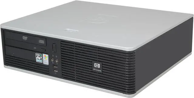 Alt view image 3 of 8 - HP Compaq DC5750 Desktop PC AMD Athlon X2 2.0GHz 2GB RAM 80GB HDD Windows 7 Home 32 Bit