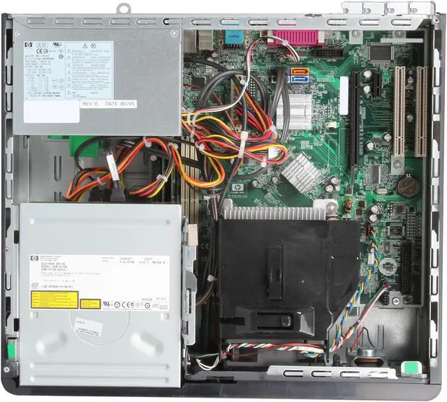 Alt view image 7 of 8 - HP Compaq DC5750 Desktop PC AMD Athlon X2 2.0GHz 2GB RAM 80GB HDD Windows 7 Home 32 Bit