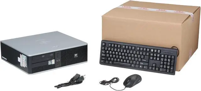 Alt view image 8 of 8 - HP Compaq DC5750 Desktop PC AMD Athlon X2 2.0GHz 2GB RAM 80GB HDD Windows 7 Home 32 Bit