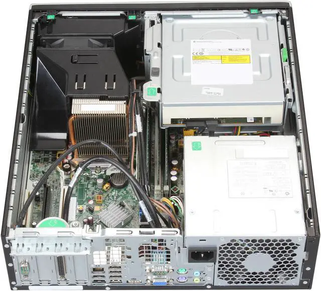 Alt view image 6 of 8 - HP Desktop PC Elite 8200 3.10GHz 8GB 250GB HDD Windows 7 Professional  64-Bit