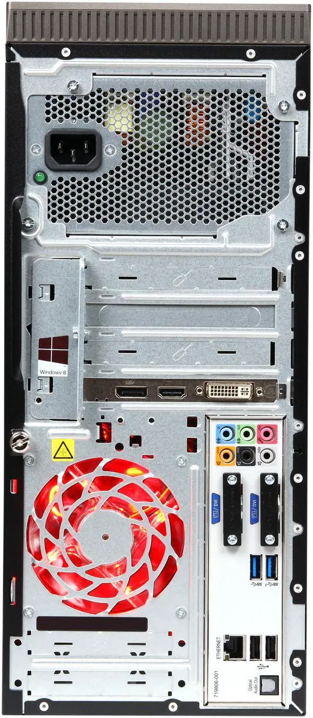 Alt view image 9 of 10 - HP Desktop PC ENVY Phoenix 810-160 (F3D90AA#ABA) Intel Core i7-4770 16GB DDR3 1TB HDD NVIDIA GeForce GT 640 4GB Windows 8.1