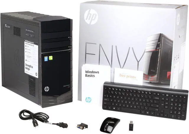 Alt view image 10 of 10 - HP Desktop PC ENVY Phoenix 810-160 (F3D90AA#ABA) Intel Core i7-4770 16GB DDR3 1TB HDD NVIDIA GeForce GT 640 4GB Windows 8.1