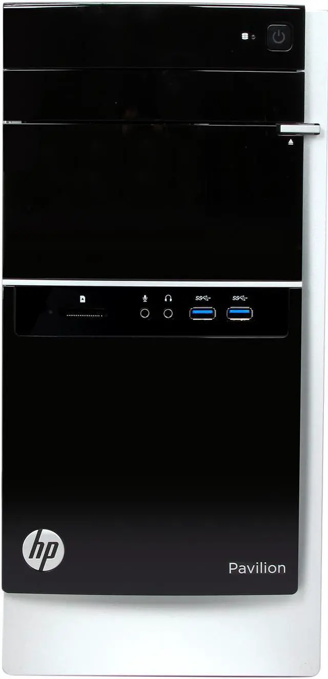 Alt view image 2 of 9 - HP PAVILLION Desktop PC H6U14AA#ABA AMD Elite Quad Core A8 6500 3.50Ghz, 8GB DDR3 RAM, Radeon HD 8570D, 2TB HDD, DTS Sound+ 7.1 Channel Surround Wireless B/G/N DVDRW DL Windows 8 64 Bit