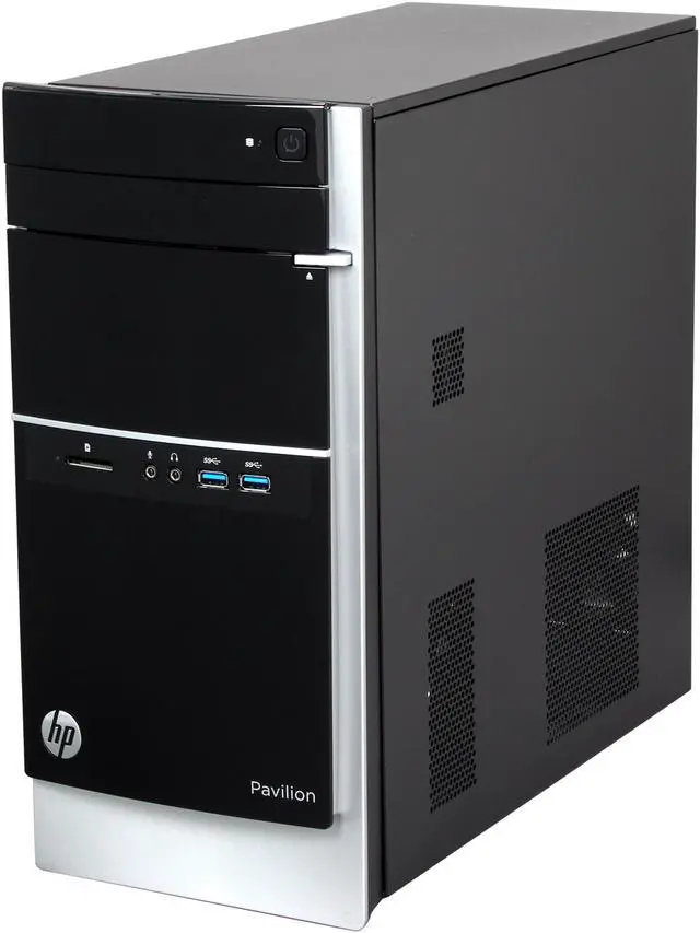 Alt view image 3 of 9 - HP PAVILLION Desktop PC H6U14AA#ABA AMD Elite Quad Core A8 6500 3.50Ghz, 8GB DDR3 RAM, Radeon HD 8570D, 2TB HDD, DTS Sound+ 7.1 Channel Surround Wireless B/G/N DVDRW DL Windows 8 64 Bit