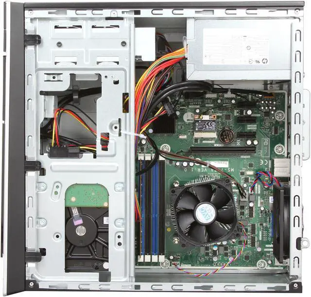 Alt view image 6 of 9 - HP PAVILLION Desktop PC H6U14AA#ABA AMD Elite Quad Core A8 6500 3.50Ghz, 8GB DDR3 RAM, Radeon HD 8570D, 2TB HDD, DTS Sound+ 7.1 Channel Surround Wireless B/G/N DVDRW DL Windows 8 64 Bit