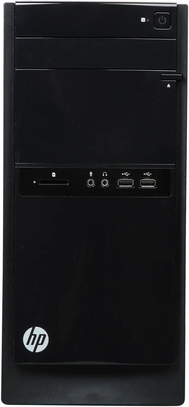 Alt view image 2 of 9 - HP Desktop PC 110-210 (F3D15AA#ABA) AMD A4-5000 4GB DDR3 500GB HDD AMD Radeon HD 8330 Windows 8.1 64-Bit