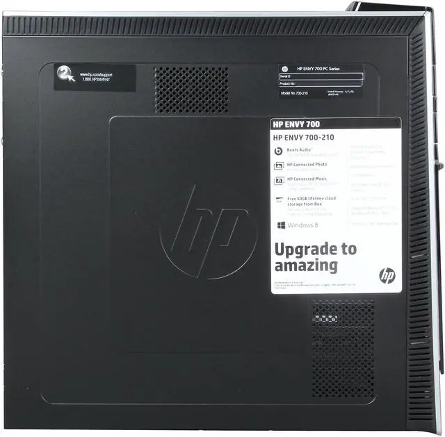 Alt view image 4 of 9 - HP Desktop PC ENVY 700-210 AMD A10-6700 8GB DDR3 1TB HDD AMD Radeon HD 8670D Windows 8.1