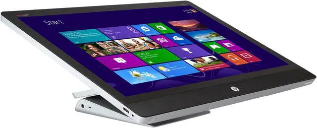 Alt view image 7 of 10 - HP All-in-One PC ENVY Recline 27-k150 Intel Core i5-4570T 12GB DDR3 1TB HDD 16GB SSD 27" Touchscreen Windows 8.1