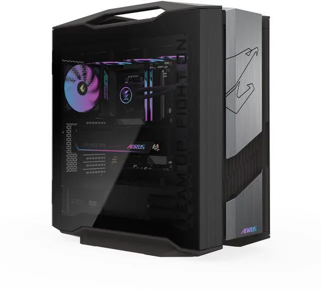 Main image of GIGABYTE AORUS Gaming Desktop PC, AMD Ryzen 7 9800X3D, AORUS RTX 5090, 64GB DDR5 RAM, 2TB Gen5 NVMe SSD, Windows 11 Home, AORUS SUPREME 5 AS5A7N9-5000