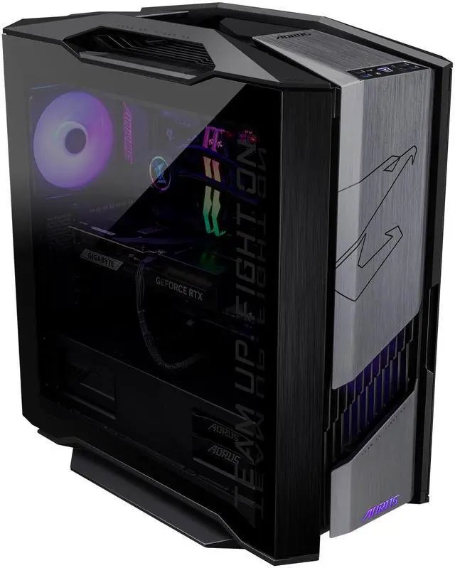 Alt view image 9 of 13 - GIGABYTE AORUS SUPREME 5 Gaming Desktop PC, AMD Ryzen 7 9800X3D, GIGABYTE RTX 5080, 64GB DDR5 RAM, 2TB Gen5 NVMe SSD, Windows 11 Home, Black