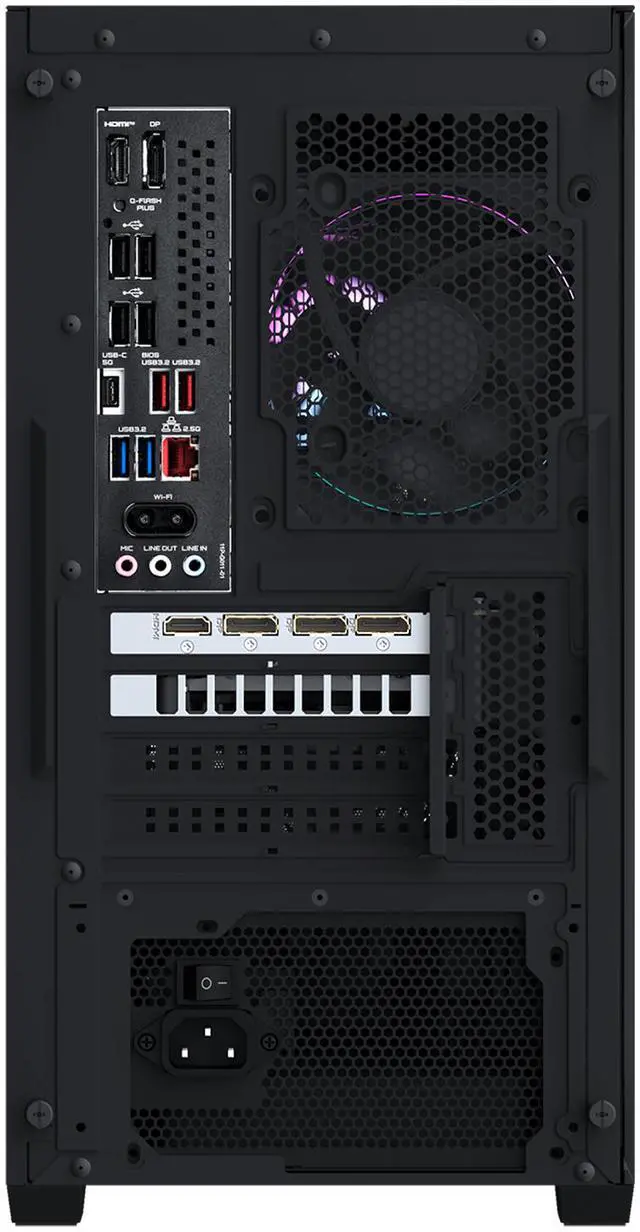 Alt view image 6 of 16 - GIGABYTE AORUS PRIME 5 Gaming Desktop PC, AMD Ryzen 7 9800X3D, GIGABYTE RTX 5080, 32GB DDR5, 2TB PCIe 4.0 SSD, Windows 11 Home, Black