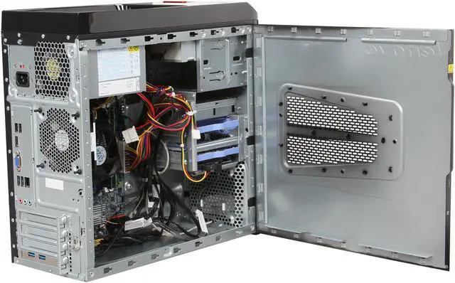 Alt view image 7 of 12 - Lenovo Desktop PC K410 (11681LU) Intel Core i5-3450 8GB DDR3 2TB HDD Intel HD Graphics 2500 Windows 7 Home Premium 64-Bit