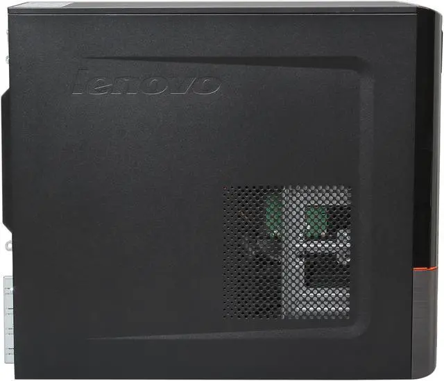 Alt view image 4 of 9 - Lenovo Desktop PC H430 (57311432) Intel Core i5-3330 8GB DDR3 1TB HDD Intel HD Graphics 2500 Windows 8