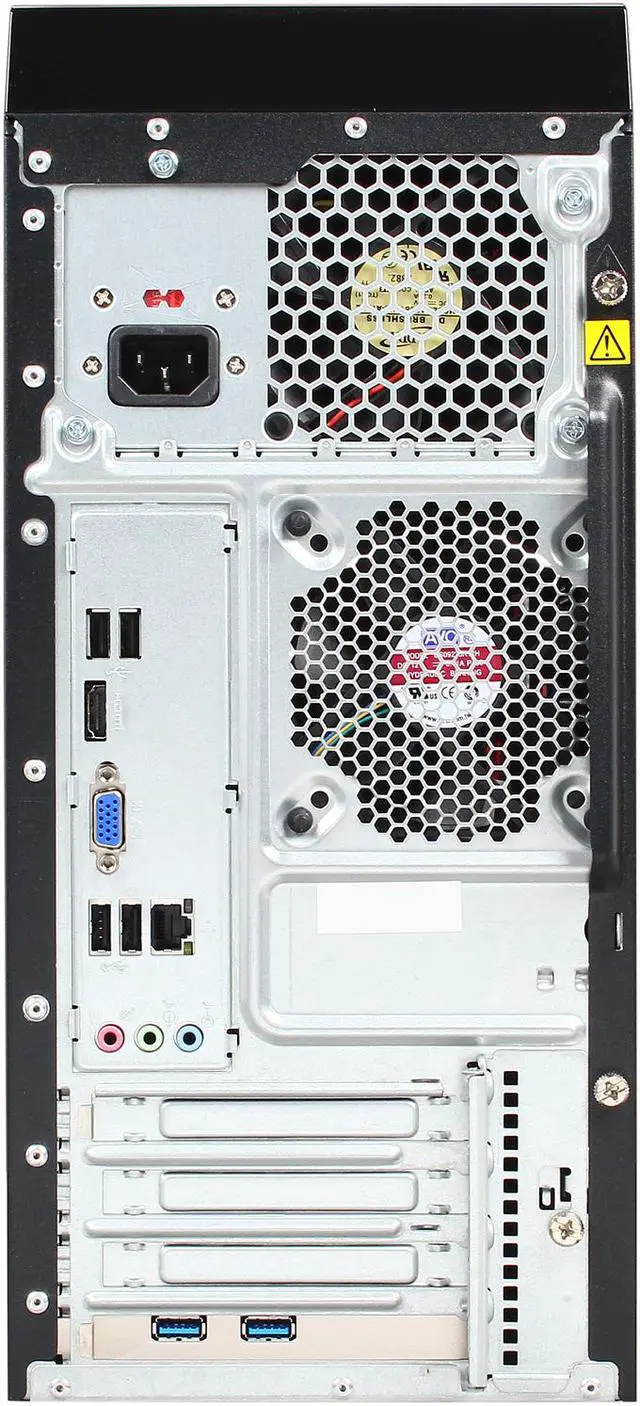 Alt view image 12 of 13 - Lenovo Desktop PC K410 (57308565) Intel Core i5-3330 8GB DDR3 1TB HDD Intel HD Graphics 2500 Windows 8