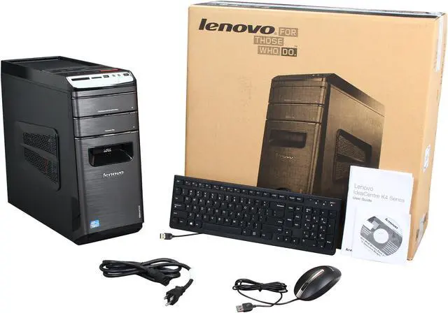 Alt view image 13 of 13 - Lenovo Desktop PC K410 (57308565) Intel Core i5-3330 8GB DDR3 1TB HDD Intel HD Graphics 2500 Windows 8