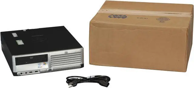 Alt view image 8 of 8 - HP Desktop PC DC7100 2.80GHz 1GB 40GB HDD Windows XP Professional