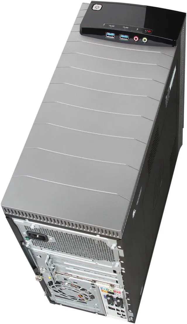 Alt view image 4 of 10 - HP Desktop PC ENVY Phoenix H9-1350 (H3Z63AA#ABA) Intel Core i7-3770 12GB DDR3 2TB HDD + 16GB SSD HDD AMD Radeon HD 7670 Windows 8