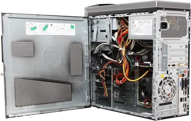 Alt view image 6 of 10 - HP Desktop PC ENVY Phoenix H9-1350 (H3Z63AA#ABA) Intel Core i7-3770 12GB DDR3 2TB HDD + 16GB SSD HDD AMD Radeon HD 7670 Windows 8