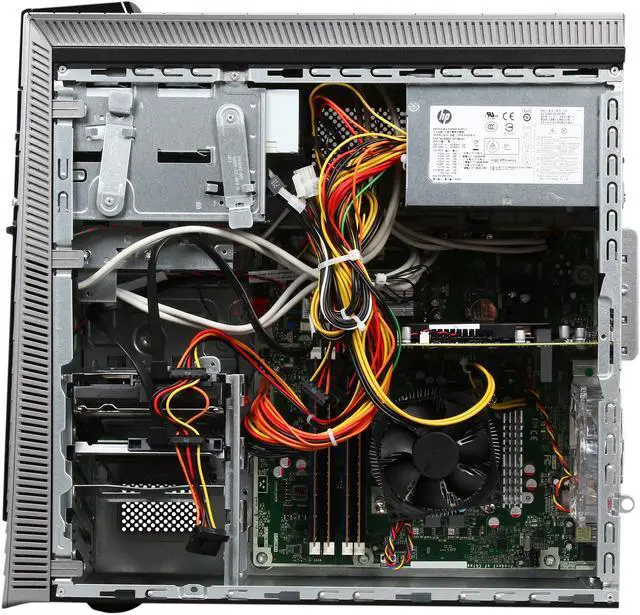 Alt view image 7 of 10 - HP Desktop PC ENVY Phoenix H9-1350 (H3Z63AA#ABA) Intel Core i7-3770 12GB DDR3 2TB HDD + 16GB SSD HDD AMD Radeon HD 7670 Windows 8