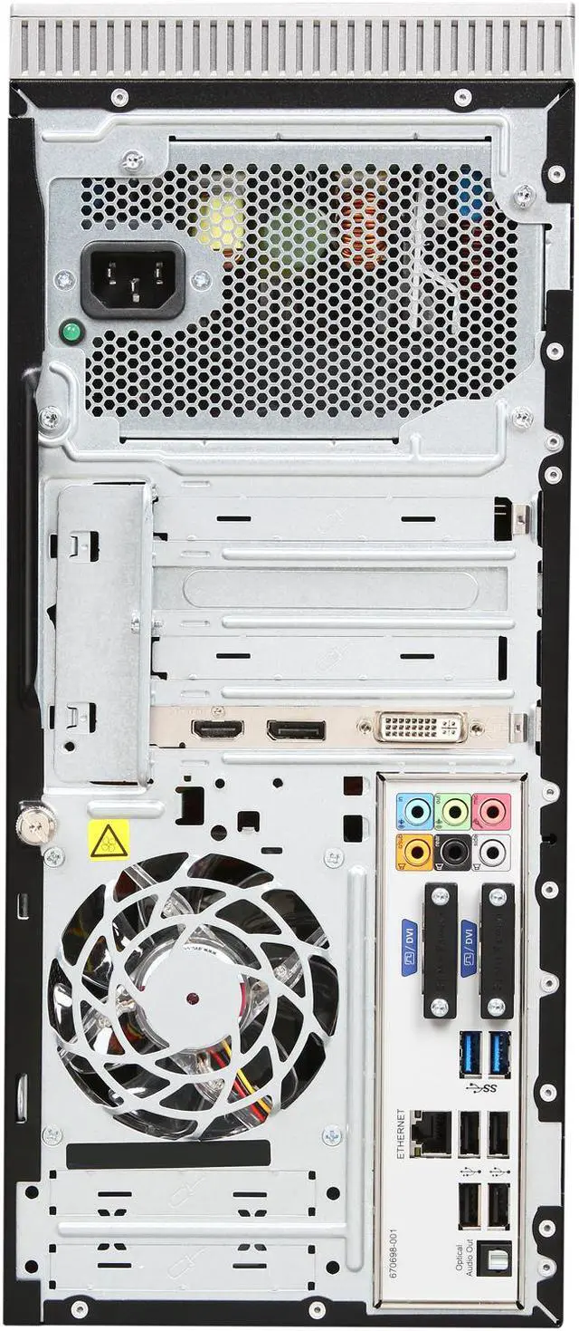 Alt view image 9 of 10 - HP Desktop PC ENVY Phoenix H9-1350 (H3Z63AA#ABA) Intel Core i7-3770 12GB DDR3 2TB HDD + 16GB SSD HDD AMD Radeon HD 7670 Windows 8