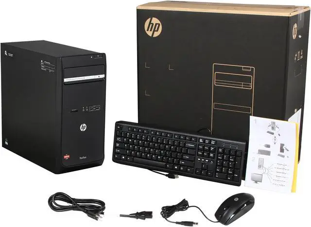 Alt view image 9 of 9 - HP Desktop PC Pavilion P6-2310 (H3Y76AA#ABL) AMD A4-3420 6GB DDR3 500GB HDD AMD Radeon HD 6410D Windows 8
