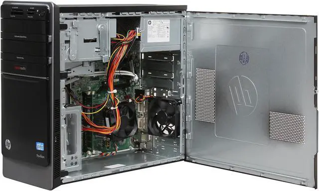 Alt view image 5 of 9 - HP Desktop PC Pavilion P7-1410 (H3Y79AA#ABA) Intel Core i3-2130 8GB DDR3 1.5TB HDD Intel HD Graphics 2000 Windows 8