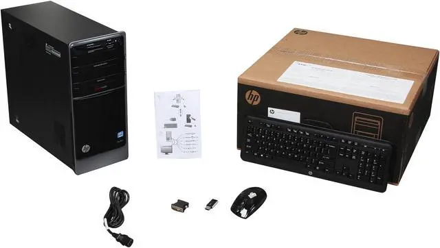 Alt view image 9 of 9 - HP Desktop PC Pavilion P7-1410 (H3Y79AA#ABA) Intel Core i3-2130 8GB DDR3 1.5TB HDD Intel HD Graphics 2000 Windows 8