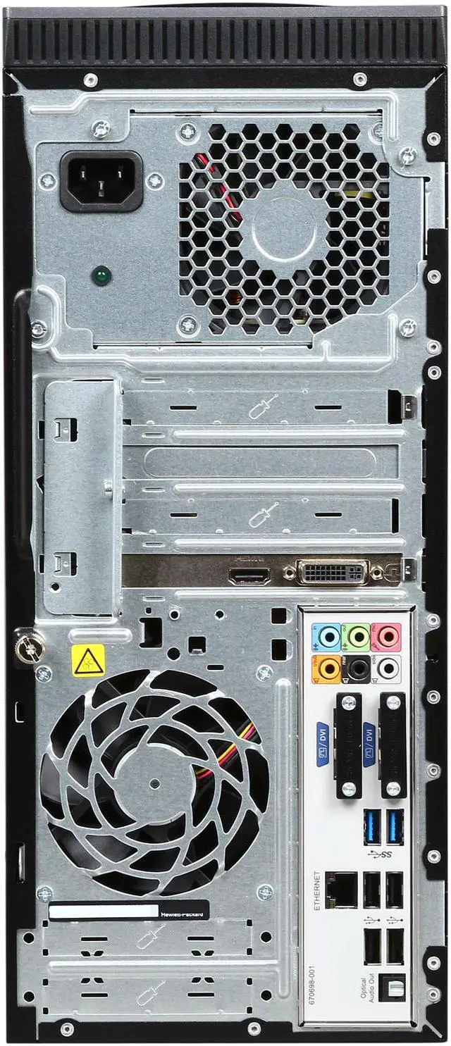 Alt view image 9 of 10 - HP Desktop PC ENVY h8-1430 (H3Y83AA#ABA) Intel Core i5-3350P 10GB DDR3 2TB HDD NVIDIA GeForce GT 620 Windows 8