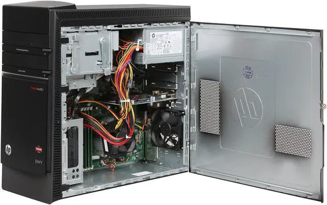Alt view image 5 of 10 - HP Desktop PC ENVY h8-1450 (H3Y84AA#ABA) AMD FX-Series FX-6120 10GB DDR3 2TB + 16GB SSD HDD AMD Radeon HD 7570 Windows 8