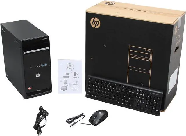 Alt view image 9 of 9 - HP Desktop PC Pavilion P6-2350 (H3Y78AA#ABA) AMD A8-5600K 8GB DDR3 1TB HDD AMD Radeon HD 7560D Windows 8