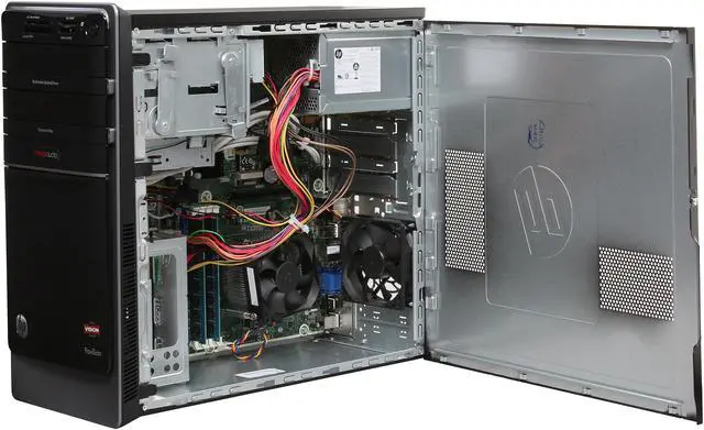 Alt view image 5 of 9 - HP Desktop PC Pavilion P7-1430 (H3Y80AA#ABA) AMD E1-1200 8GB DDR3 2TB HDD AMD Radeon HD 7310 Windows 8