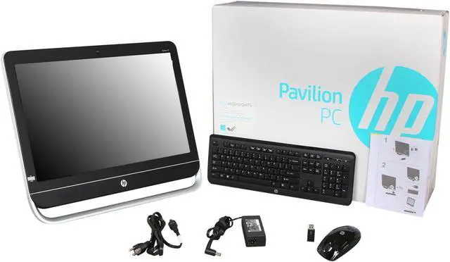Alt view image 7 of 7 - HP All-in-One PC Pavilion 23-b010 (H3Y90AA#ABA) AMD E2-1800 6GB DDR3 500GB HDD AMD Radeon HD 7340 Windows 8