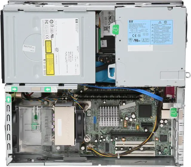 Alt view image 6 of 7 - HP Desktop PC DC7100 2.80GHz 2GB 40GB HDD Windows 7 Home Premium 32-Bit